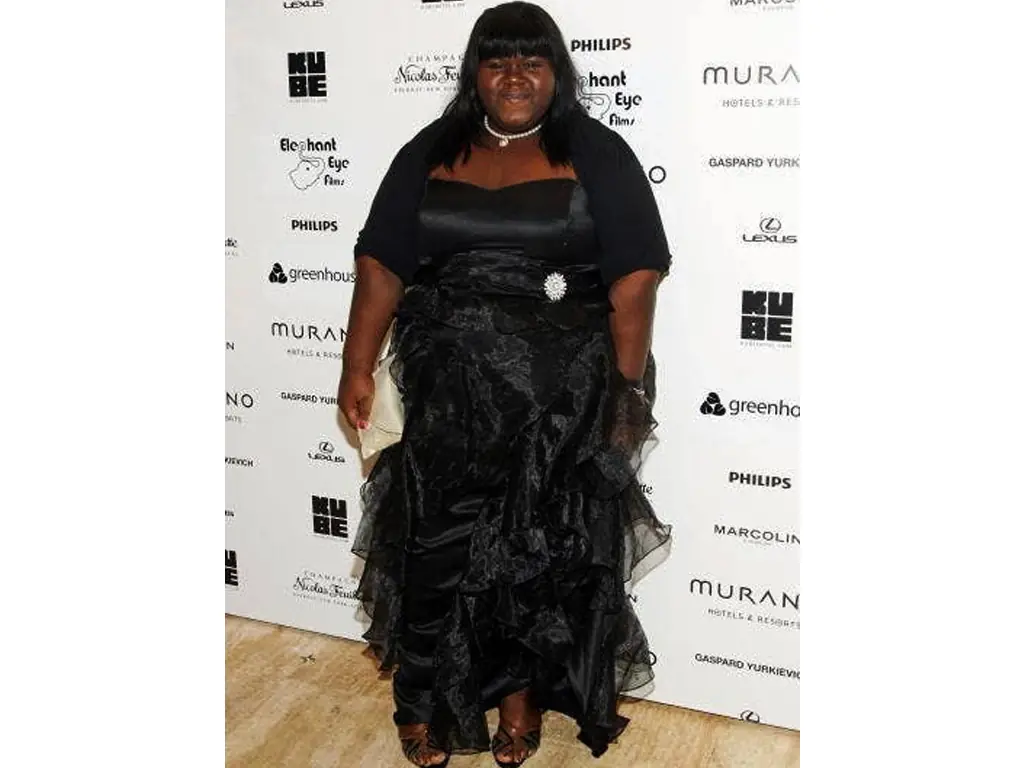 Gabourey Sidibe avec une robe de chez Torrid