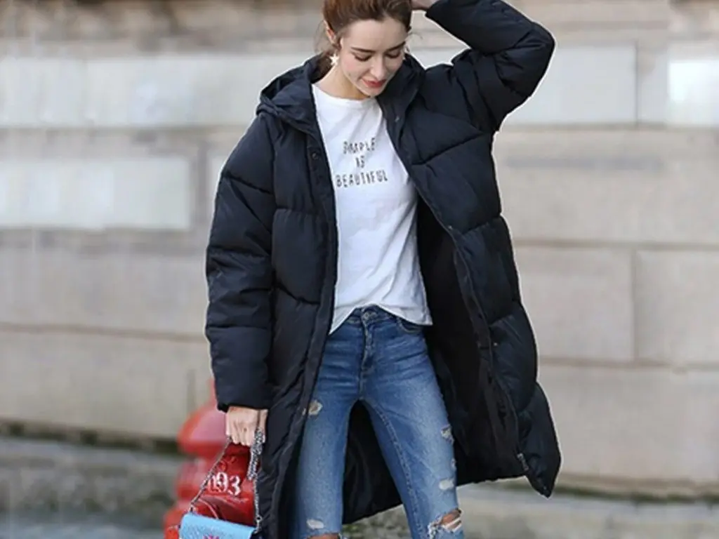 manteau à coupe large
